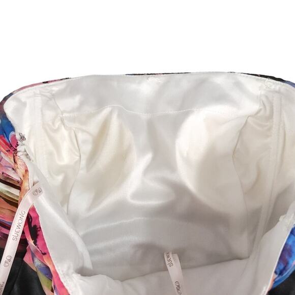 Sue Wong Floral Maxi Dress Multicolor - Picture 10 of 16